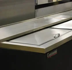 Commercial refrigeration installation