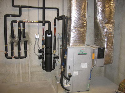 Residential Geothermal Installation